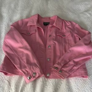 Ralph Lauren pink denim jacket
